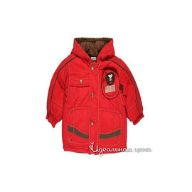 Куртка London frog унисекс, цвет красный / коричневый