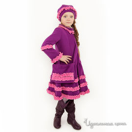 Пальто Picoletto "ДЖЕССИКА", цвет пурпурный