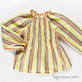 Блуза Mandarinalend для девочки, цвет мультиколор