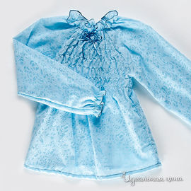 Блуза Mandarinalend для девочки, цвет голубой