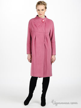 Пальто Shipilova женское, цвет розовый