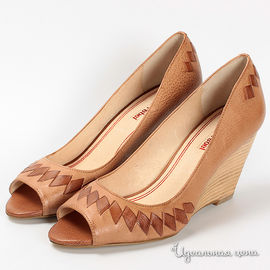 Туфли Мультибренд женские, цвет светло-коричневый / рыжий