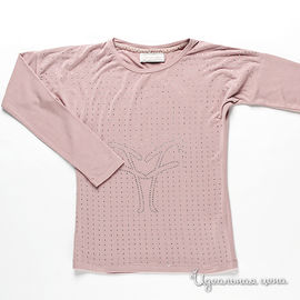 Лонгслив Fracomina mini для девочки, цвет темно-розовый