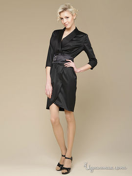 Платье Gloss женское, цвет черный