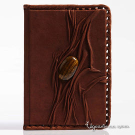Обложка для паспорта Кажан, цвет коричневый