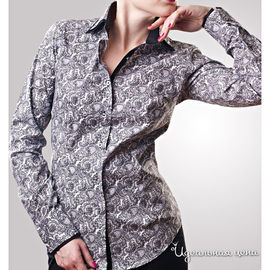 Рубашка Alonzo Corrado женская, цвет серый