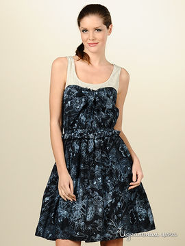 Платье See by chloe&Alexander Mqueen женское, цвет серый / синий