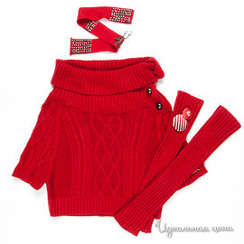 Пуловер Pierre Cardin для девочки, цвет красный