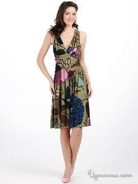 Платье Rene Derhy женское, цвет хаки