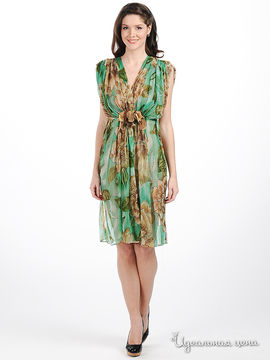 Платье Rene Derhy женское, цвет зеленый
