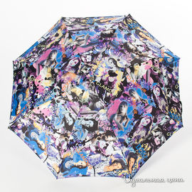 Зонт складной Pasotti женский, цвет синий