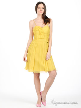 Платье Ferre&Cavalli женское, цвет желтый