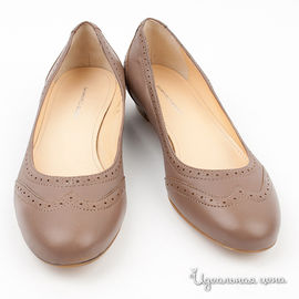 Туфли Gianmarco Benatti женские, цвет серо-коричневый