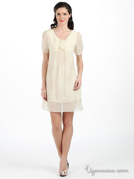 Платье Мультибренд женское, цвет молочный