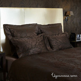 Комплект постельного белья Togas "ФОРЕСТ", цвет коричневый, евро