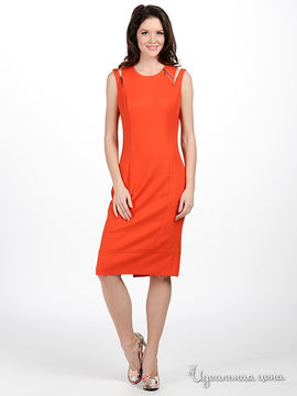 Платье Shipilova женское, цвет оранжевый