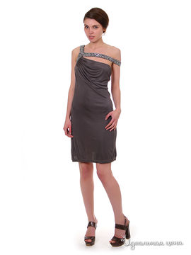 Платье Schunk&Rosenfeld женское, цвет серо-коричневый