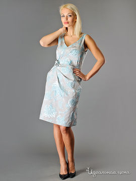 Платье Kate Cooper&Rouge женское, цвет серый / голубой