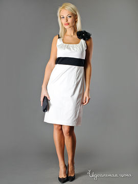 Платье Kate Cooper&Rouge женское, цвет белый / черный