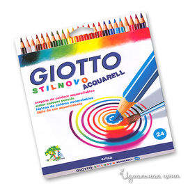 Набор карандашей акварельных Giotto, 24 цвета