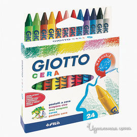 Набор карандашей восковых Giotto, 24 цвета