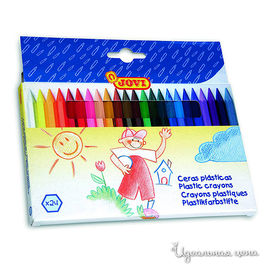 Набор карандашей цветных пластиковых Jovi, 24 цвета