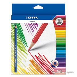 Набор карандашей цветных треугольных Lyra, 24 цвета