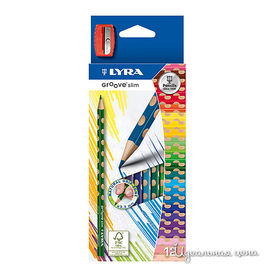 Набор карандашей цветных треугольных Lyra, 12 цветов