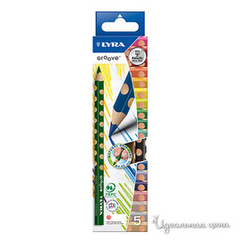 Набор карандашей цветных Lyra, 5 цветов