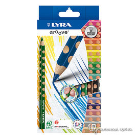 Набор карандашей цветных Lyra, 10 цветов