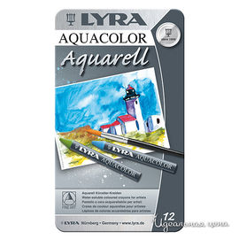 Набор карандашей восковых акварельных Lyra
