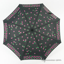 Зонт складной Moschino аксессуары женский, цвет черный