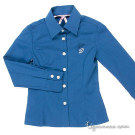 Рубашка Silvian Heach для девочки, цвет синий