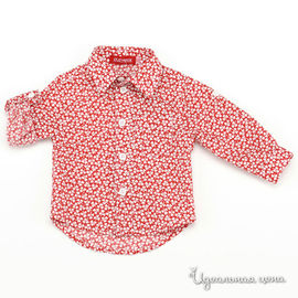 Рубашка Clayeux для мальчика, цвет красный / белый