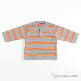 Пуловер Clayeux для мальчика, цвет оранжевый / серый