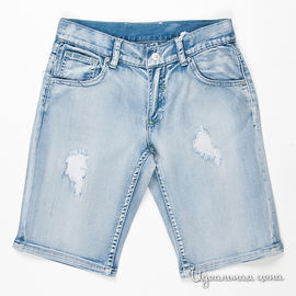 Бермуды джинсовые Bimbus для мальчика, цвет голубой