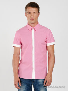 Рубашка BlYO3 мужская, цвет розовый