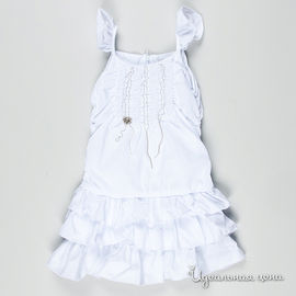 Платье Silvian Heach для девочки, цвет белый