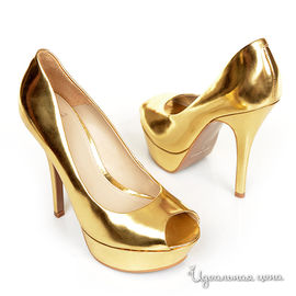 Туфли Kurt Geiger женские, цвет золотистый