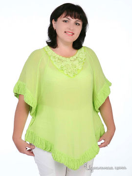 Блуза Зар-Стиль женская, цвет салатовый