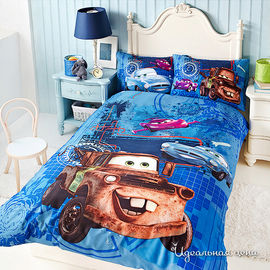 Комплект постельного белья Togas "ШПИОНСКАЯ ИСТОРИЯ", цвет синий, 1, 5 спальный