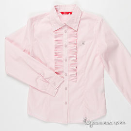 Блузка M&D school story для девочки, цвет розовый