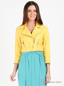 Куртка Kor&Kor женская, цвет желтый