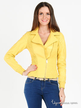 Куртка Kor&Kor женская, цвет желтый