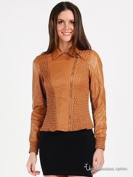 Куртка Kor&Kor женская, цвет коричневый