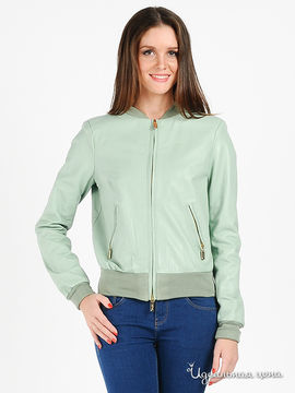 Куртка Kor&Kor женская, цвет светло-зеленый