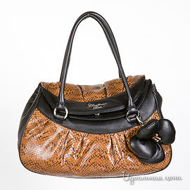 Сумка GianFrancoSisti, черно-коричневая