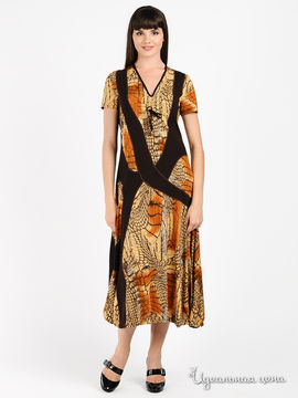 Платье MadamT женское, цвет коричневый