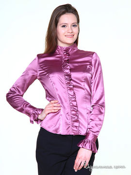 Блуза Pompa женская, цвет розовый / сиреневый