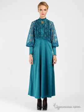 Платье Adzhedo женское, цвет бирюзовый